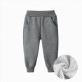thumbnail image 1 of NIEWTR Boys Sweatpant 3t 4t 5t 6t 7t Kids Lightweight Open Bottom Athletic Jogger Baggy Drawstring Elastic Waist Pant with Pockets Boys Uniform Dress Pant(A-GY1,5-6 Years'), 1 of 6