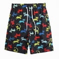 thumbnail image 1 of NIEWTR Boys Swim Trunks Quick Dry Board Shorts Lightweight Beach Swim Shorts with Fun Prints for Toddler Kids（Multicolour,10-12 Years), 1 of 9
