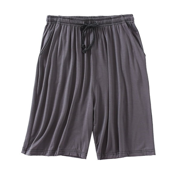 NIEWTR Casual Jogger Casual Shorts with Big Pockets for Men Fit Sports Outdoor with Multi Pockets Summer Beach Jogging Leisure Gym Big& Tall XXL-8XL(Dark Gray,7XL)
