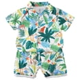 thumbnail image 1 of NIEWTR Cute Flower Short Sleeve T-Shirt and Pants 2Pcs Summer Outfits Set for Toddler Girls, Gift Idea Summer 2Pcs Gift Outfits Set 2Pcs Summer Gift Set 5-6 Years,White, 1 of 8