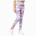 thumbnail image 1 of NIEWTR Cute Printed Girls Stretch Ankle Leggings Ankle Length Girl’s Leggings Athletic Dance Cheer Workout Pants for Kids Teens Tweens Youth Activewear Bottoms (B-Purple,2-3 Years), 1 of 6