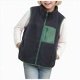 thumbnail image 1 of NIEWTR Fleece Lined Thickened Fall And Winter Vest For Baby And Young Kids A Warm Open Front Outerwear Vest Suitable For Boys And Girls, 1 of 5