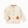thumbnail image 1 of NIEWTR Girls Cardigan Sweater School Uniforms 2t 3t 4t 5t 6t 7t Toddler Long Sleeve Button Knit Solid Sweaters Tops(A-Beige,9-12 Months), 1 of 8