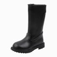 thumbnail image 1 of NIEWTR Girls Cowboy Boots with Floral Embroidery-Western Cowgirl Boots for Girls Toddler Little Big Kids, Square Toe Side Zipper Non-Slip Sunflower Shoes for Daily Birthday Wear(A-Black,1), 1 of 8