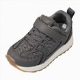 thumbnail image 1 of NIEWTR Girls Sneakers Kids Lightweight Jelly Sole Walking Shoes for Running, Walking, Gym, School, Daily Play for Walking, Running, Gym and Fitness Training(A-Grey,11), 1 of 6