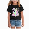 thumbnail image 1 of NIEWTR Halloween Shirt for Toddler Boy Girl Pumpkin Short Sleeve Tshirt Ghost Graphic Clothes Tee Tops Halloween Shirts for Kids(10-11 Years), 1 of 6