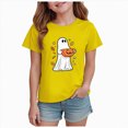 thumbnail image 1 of NIEWTR Halloween Shirts For Kids Pumpkin Graphic Tees Boys Girls Halloween T Shirts Summer Short Sleeve Tee Tops 2t 3t 4t 5t(7-8 Years), 1 of 7