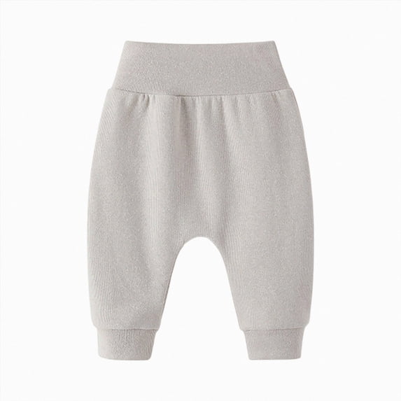 NIEWTR High Waisted Baby Sweatpants For Spring and —suitable For Boys and Girls Designed For Outdoor Wear and Featuring A Roomy Seat Friendly Fit