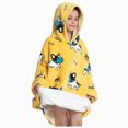 thumbnail image 1 of NIEWTR Hooded Plush Robe for Boys Girls Flannel Fluffy Winter PJ Robe With Pockets Soft Long Sleeve Plush Bathrobe(7-16 Years), 1 of 5