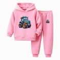 thumbnail image 1 of NIEWTR Kids 2 Piece Outfits Sets Boys and Girls Comfortable and Warm Clothes Set Cute Cartoon Print Long Sleeved Hoodie Pants Casual Two Piece Set 2Y 3Y 4Y 5Y 6Y 7Y 8Y, 1 of 4