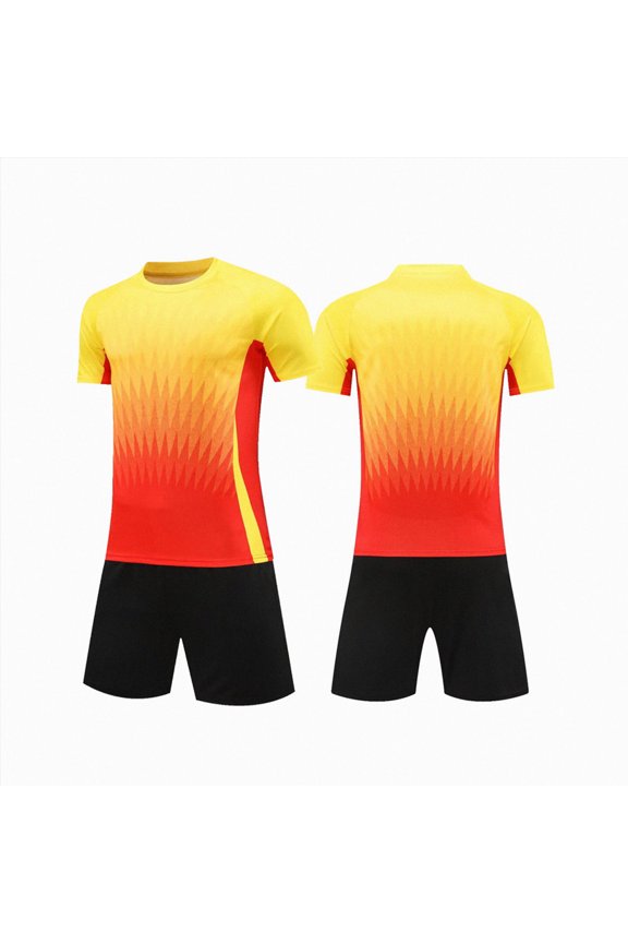 Kids Clothes Boys Two Pieces Outfits Toddler Summer Athletic Set Crew Neck T-Shirt & Elastic Shorts Casual Playwear 5T-12T(A-C,9-10 Years)