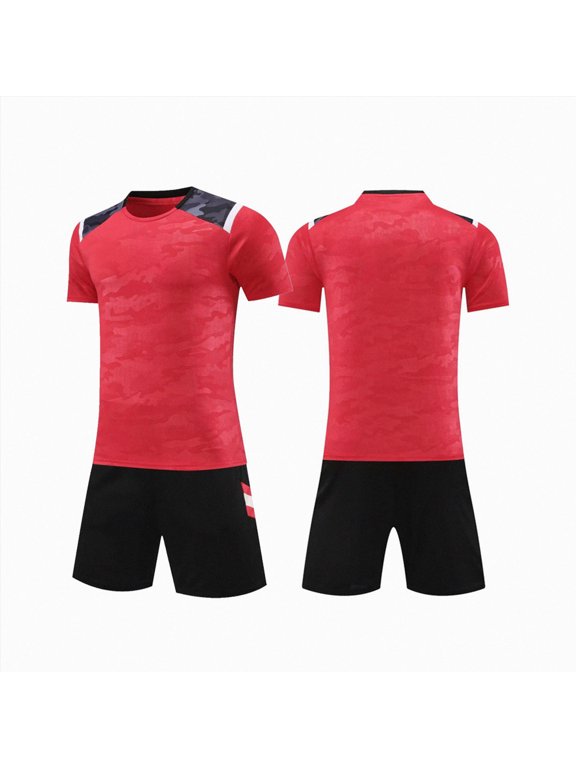 Kids Clothes Boys Two Pieces Outfits Toddler Summer Athletic Set Crew Neck T-Shirt & Elastic Shorts Casual Playwear 5T-12T(A-H,9-10 Years)