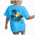 thumbnail image 1 of NIEWTR Kids Clothes Shirts for Girls Short Sleeve Crew Neck Cute Print Loose Summer Toddler Girls Tees,, 1 of 6