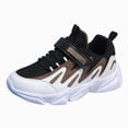 thumbnail image 1 of NIEWTR Kids Shoes Boys Girls Lightweight Breathable Sneakers Athletic Running Shoes (Little/Big Kids) for Walking, Running, Gym and Fitness Training(Brown,1), 1 of 5