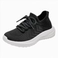 thumbnail image 1 of NIEWTR Kids Sneakers Lightweight Boys Girls Tennis Shoes | Breathable, Comfortable, Non Slip, Easy to Put On, Running, Walking, Gym, School, Daily Play, Toddler(A-Black,2), 1 of 7