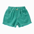 thumbnail image 1 of NIEWTR Kids Summer Clothes Girls Active Shorts with Pockets High Waist Running Biker Yoga Gym Sport Bottoms 0-24Monthes 2T 3T 4T 5T 6T(A-Green,4-5 Years), 1 of 5