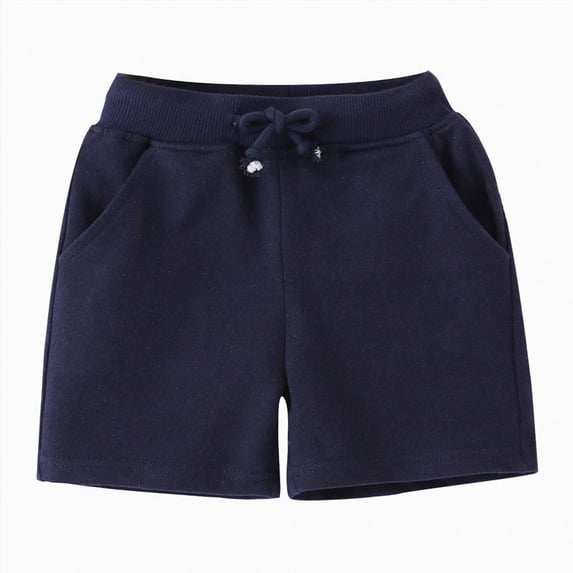 NIEWTR Kids Summer Clothes Girls Athletic Shorts 0-24Monthes 2T 3T 4T 5T 6T kids Soccer Training Running Quick Dry Performance Summer Activewear(A-Navy,3-4 Years)