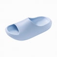 thumbnail image 1 of NIEWTR Kids Summer Slides for Girls Boys - Toddler Cute Slippers Quick Drying Shower Shoes Non-Slip Pool Sandals Shower Open Toe Beach Flip Flops(A-Blue,4), 1 of 6