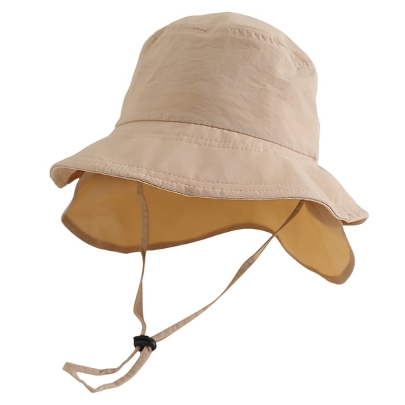 NIEWTR Kids Sun Hat for Boys Girls Hat Beach HaToddler Baby Sun Hat Unisex Kids Summer UPF 50+ For Boys Girls Adjustable Beach Hats With Bucket Wide Brim