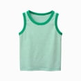 thumbnail image 1 of NIEWTR Kids Tank Tops For Boys 0-24M 2T 3T 4T 5T 6T Little Boys Cotton Tank Tops Sleeveless Cartoon Kids Undershirt Graphic Tank Top(A-Green,3-4 Years), 1 of 9
