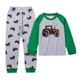 thumbnail image 1 of NIEWTR Baby Boy Fall Winter Pants Outfits Long Sleeve Shirt Sweatshirt Pants Fall Winter Clothes Set 2PC Long Sleeve Pajamas Set 3 6 9 12 18 24 Months 2T 3Tï¼6-7 Years, 1 of 3