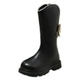 thumbnail image 1 of NIEWTR Knee High Riding Boots Waterproof Snow Boots Warm - Winter Boots(Toddler/Little Kid/Big Kid) Girl's Leather Knee High Riding Boots Size 1.5, 1 of 8