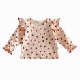 thumbnail image 1 of NIEWTR Little Girls Boys Long Sleeve T Shirt Kids Tunic Tops Crewneck Soft Solid Color Long Sleeve Casual Pullover Sweatshirt Fall Winter Sweatshirts Long sleeved T-shirt for 3-4 Years, 1 of 5