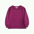 thumbnail image 1 of NIEWTR Little Girls Boys Tunic Tops Long Sleeve Shirts Kids Fashion Crewneck tops Cute Fall Casual Pullover Sweatshirt Fall Winter Sweatshirts Long sleeved T-shirt for 5-6 Years, 1 of 5