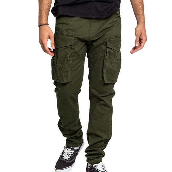 NIEWTR Men's Cargo Pants,Tactical Pants for Men Stretch, Casual Work Pants for Hiking Sweatpants (AG,S)