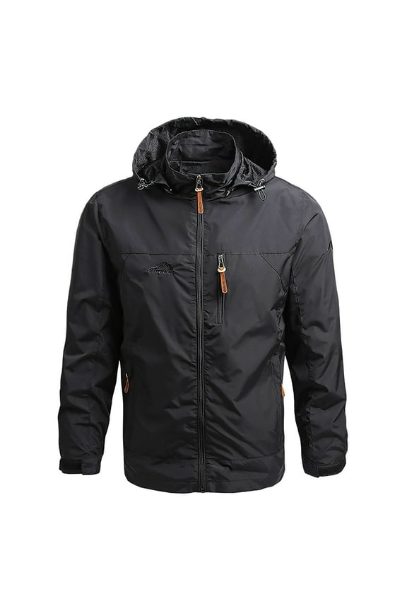 Men's Outdoorsman Sherpa Lined Wool Coat Full Zip Winter Warm Padded Coat Jackets for Men Black 2XL