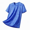 thumbnail image 1 of NIEWTR Mens Big and Tall T Shirts Long Sleeve Casual Comfort Lightweight Pullover Home Relaxation Top(Blue,6XL), 1 of 9