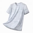 thumbnail image 1 of NIEWTR Mens Big and Tall T Shirts Long Sleeve Casual Comfort Lightweight Pullover Home Relaxation Top(White,6XL), 1 of 9