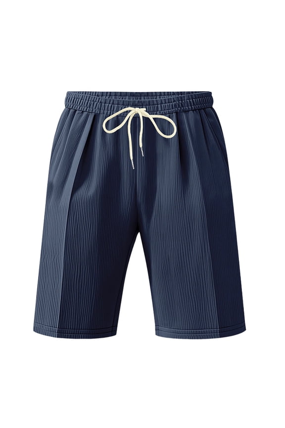 Mens Casual Shorts Casual Joggers Work SweatCasual Shorts Outdoor Trousers Drawstring Shorts with Multi Pockets Sports Shorts Men's Summer Shorts XXL,Navy