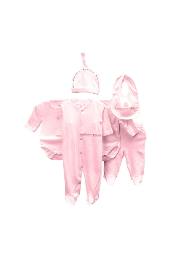 Preemie Baby Boy Girl Outfit Shose+Romper 8Pcs Boy Tops+Hat+Pants +Bib+Sock Sets for Girls Size 0-3 Months 8PCS Girls Gifts Layette Set Bodysuits Set