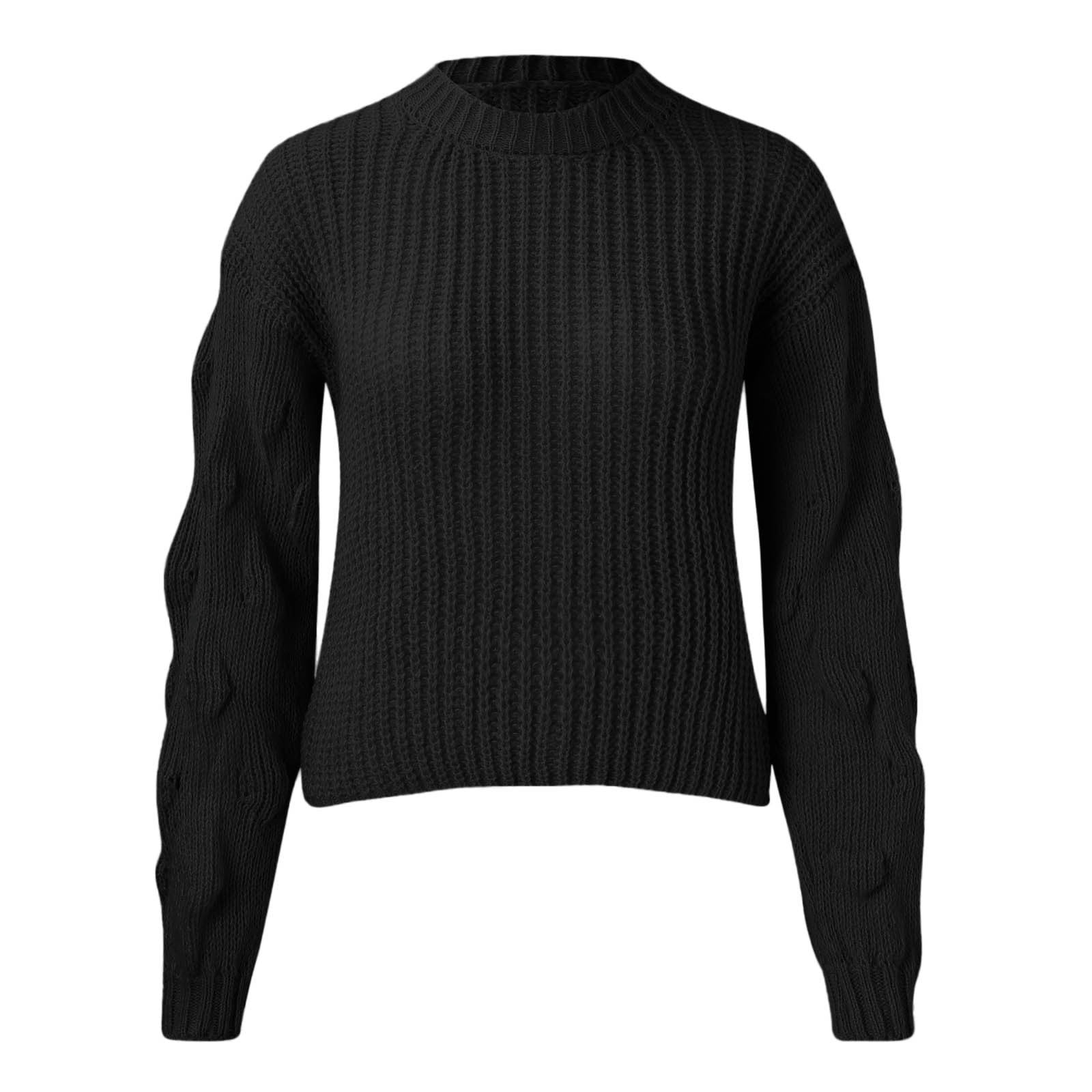 NIEWTR Pullover Sweaterss For Women Long Pullover Sweaters Cropped