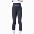thumbnail image 1 of NIEWTR Spring/summer New Waisted Pants Girls' Leggings Wear Pants Children's Yoga Pants Girls Swim Pants Leggings for Practice Sports, and Swimming(B-Grey,14-16 Years), 1 of 8