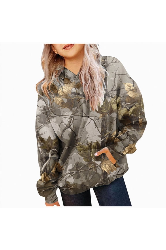 Sweatshirt for Baby Spring Kids Hoodies Baby Boys Girls Hoody Children Pullover Outerwear New Fall Jackets Winter Outerwear(A-Grey,7-8)