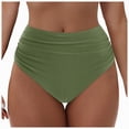 thumbnail image 1 of NIEWTR Swim Bottom High Waist Basic Full Coverage Bikini Swimsuit Briefs(AG,XXL), 1 of 9