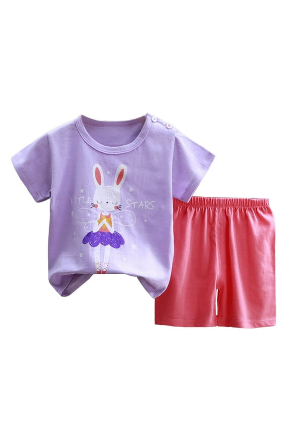 Toddler Baby Boy Clothes Embroidered Print T-Shirt and Striped Shorts 2 Piece Outfit Set 3 6 12 18 Months 2T Clothes Children's Gift,3-4 Years