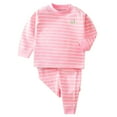 thumbnail image 1 of NIEWTR Toddler Baby Boy Fall Winter Contrast Color Long Sleeve Sweatshirt Pullover Top and Jogger Pant Set 2Pcs Fall Winter Outfits 2PC Long Sleeve Pajamas Set For 1t 2t 3t 4t 5t ，7-8 Years, 1 of 4