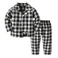 thumbnail image 1 of NIEWTR Toddler Baby Boy Girl Sweatshirt Tops Pants Set Long Sleeve Sweatsuit Fall Winter Outfits Fall Winter Outfits Children's Gift,12-18 Months,Black, 1 of 4
