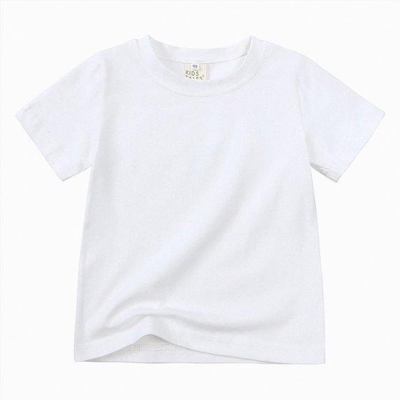 NIEWTR Toddler Baby Girl Clothes Kids Girls Short Sleeve Tee Summer Casual Tops Soft Comfy Crewneck Daily Wear Loungewear 2T 3T 4T 5T 6T(White,8-9 Years)