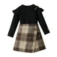 thumbnail image 1 of NIEWTR Toddler Baby Girl Clothes Mamas Girl Fall Winter Outfits Long Sleeve Sweatshirt Top + Jogger Pants or Skirt Cute Outfit, 1 of 4