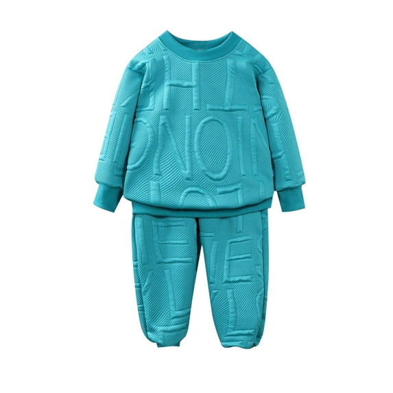 NIEWTR Toddler Baby Girl Fall Winter Clothes Long Sleeve Crewneck Pullover Sweatshirt Jogger Pants Set 2 Piece Outfit Toddler Girl Outfit For 1t 2t 3t 4t 5t 6t,9-10 Years