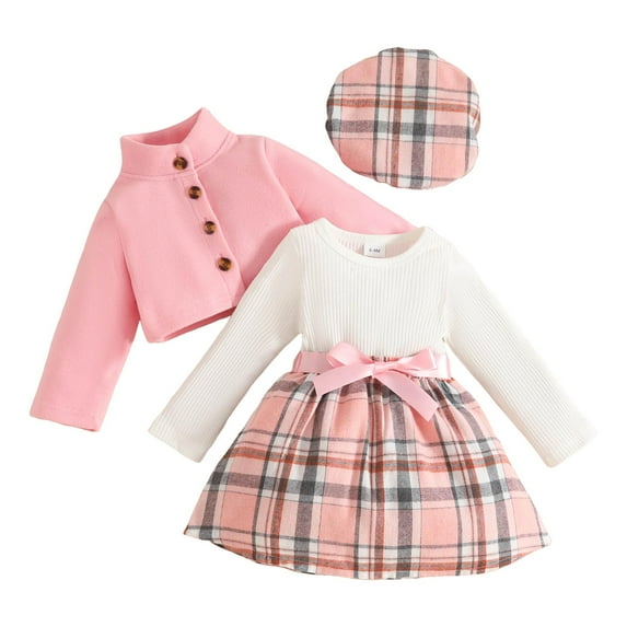 NIEWTR Toddler Baby Girl Outfits Fall Winter Clothes Color Block Long Sleeve Sweatshirt Pullover Tops + Joggers Pants Outfit Set Toddler Girl Outfit For 1t 2t 3t 4t 5t 6t,9-12 Months