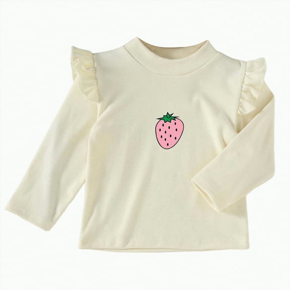 NIEWTR Toddler Baby Little Girls Boys Shirts Crewneck Tunic Tops Loose Casual Tee Blouses with Side Buttons Casual Pullover Fall Winter Sweatshirts Long sleeved T-shirt for 3-4 Years