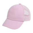 thumbnail image 1 of NIEWTR Toddler Baseball Hat Kid Toddler Baseball Cap Washed Cotton Washed Adjustable Caps Hats for Toddler Boys Girls Toddler Sun Hat Children'S Gifts，Pink, 1 of 7