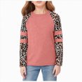 thumbnail image 1 of NIEWTR Toddler & Big Girls Active Graphic Sweatshirt Soft Long Sleeve Tees Casual Crewneck Basic T-Shirts Kids Fall Winter Clothes 2t 3t 4t 5t 6t 7t(A-Pink,6-7 Years), 1 of 5
