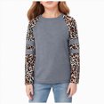 thumbnail image 1 of NIEWTR Toddler & Big Girls Active Graphic Sweatshirt Soft Long Sleeve Tees Casual Crewneck Basic T-Shirts Kids Fall Winter Clothes 2t 3t 4t 5t 6t 7t(A-Grey,5-6 Years), 1 of 5