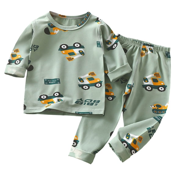 NIEWTR Toddler Boy Fall-Winter Outfits Pants Sets Toddler Boy Long Sleeve Contrast Color Tops Elastic Ripped Pants 2PCS Set Fall Winter Outfits Children's Gift,10-11 Years